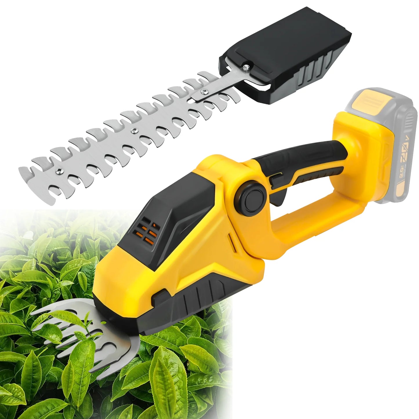 DeWalt 18V - 20V Max Compatible Cordless Hedge Trimmer Electric Grass Trimmer Bush Trimmer Grass Shears Garden Tools for Dewalt 20V Battery (No Battery)