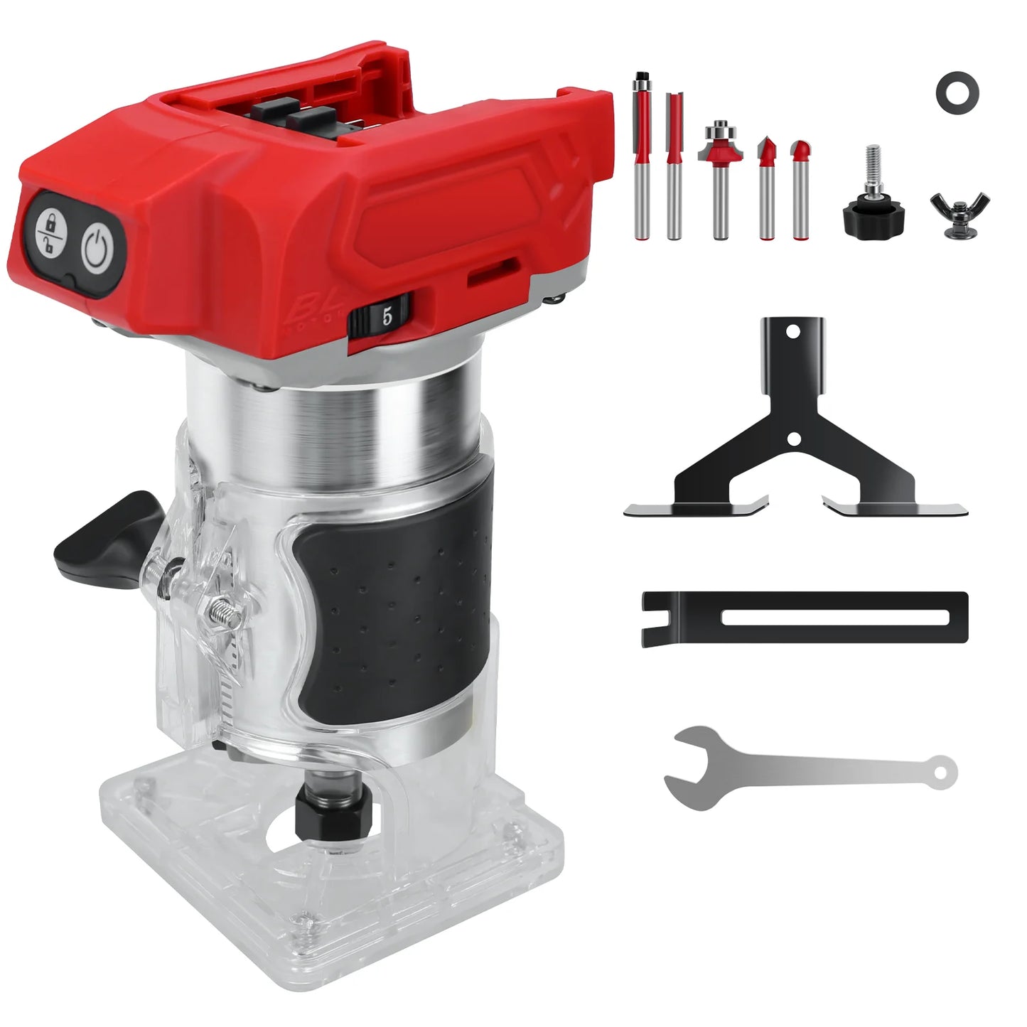 Milwaukee compatible 18V 800W Brushless Electric Trimmer