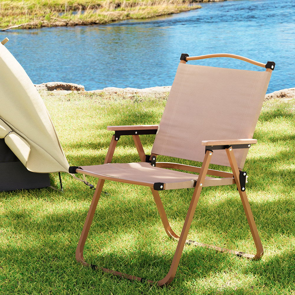 Camping Chairs Portable Folding Beach Chair Patio Furniture