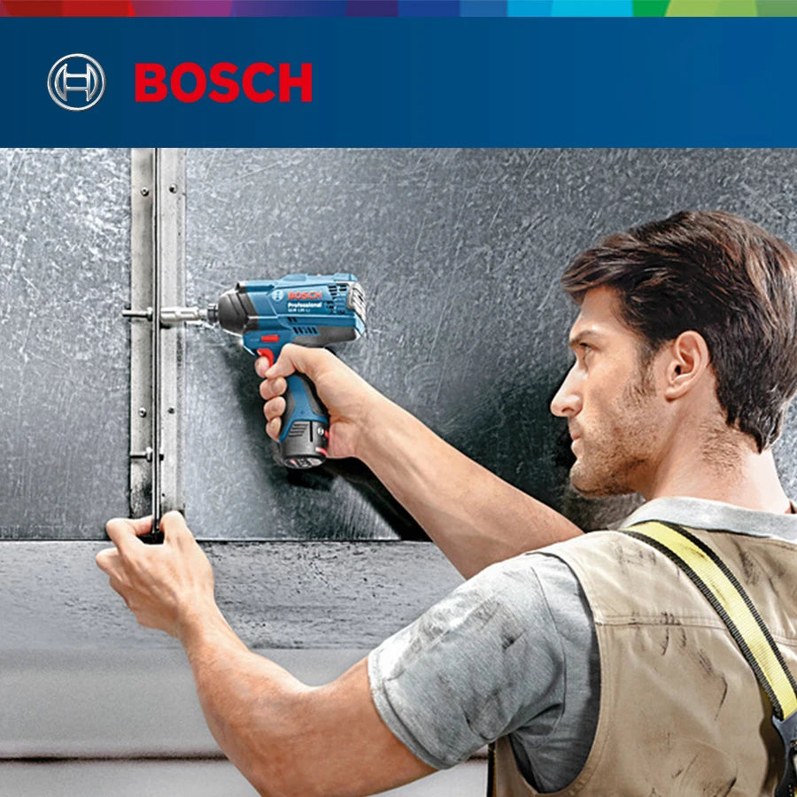 Bosch Impact Driver GDR 120-LI 12V Cordless Electric Drill Rechargeable Screwdriver 100N/m Impact Wrench Bosch Power Tools