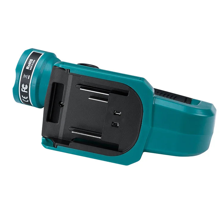 Makita Compatible JV LED Lamp 18V Cordless LED Flashlight Work Light Flashlight Without Battery USB Outdoor Emergency Lighting Spotlight