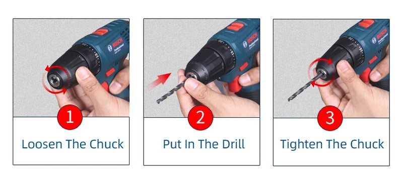 Bosch Professional Cordless Drill GSR 120-LI 12V Multi-Function Electric Driver Electric Screwdriver Power Tool (Bare Tool)
