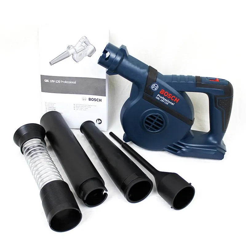 Bosch Cordless Blower GBL18V-120 Rechargeable 18V lithium Air Blower Industrial Dust Blower Fan leaf blower Without battery