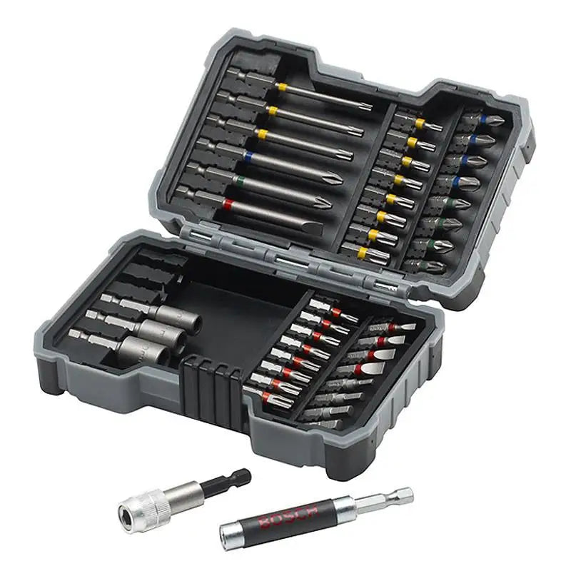 BOSCH Screwdriver Head Set 43 pieces Bit kit Power Screwdriver Electric Drill Home DIY Screwdriver Head  Set Rainbow Magic Box