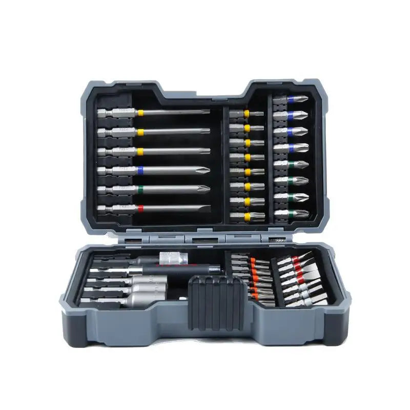 BOSCH Screwdriver Head Set 43 pieces Bit kit Power Screwdriver Electric Drill Home DIY Screwdriver Head  Set Rainbow Magic Box