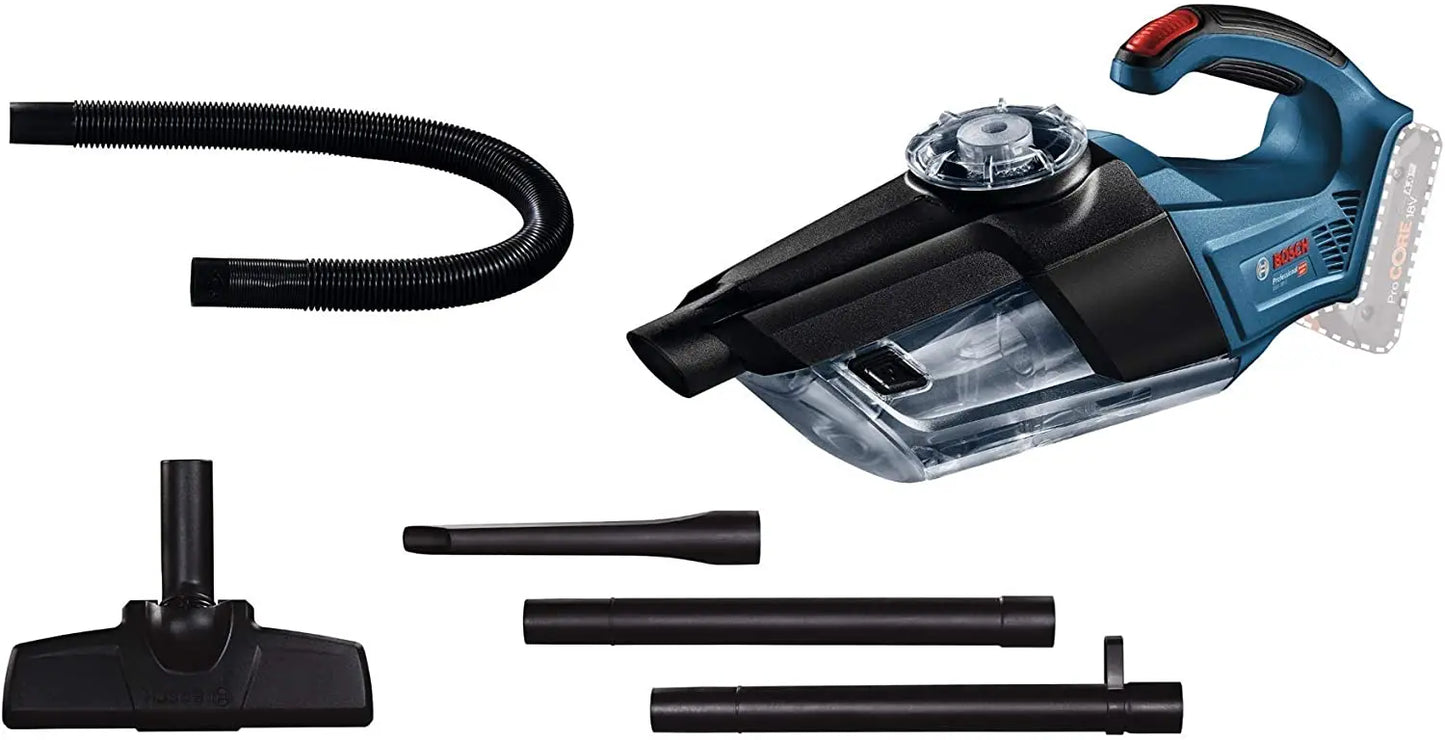 BOSCH 18V Cordless Vacuum Cleaner GAS 18V-1 Professional Rechargeable Handheld Industrial Vacuum For Car Household Woodworking