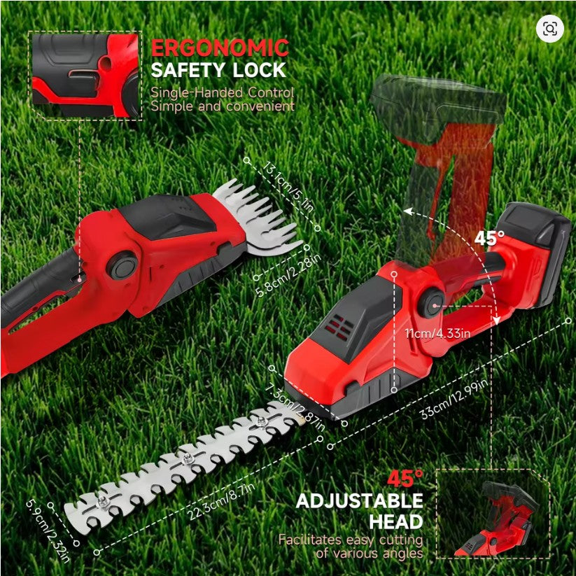 Milwaukee compatible 18v Hedge trimer M18