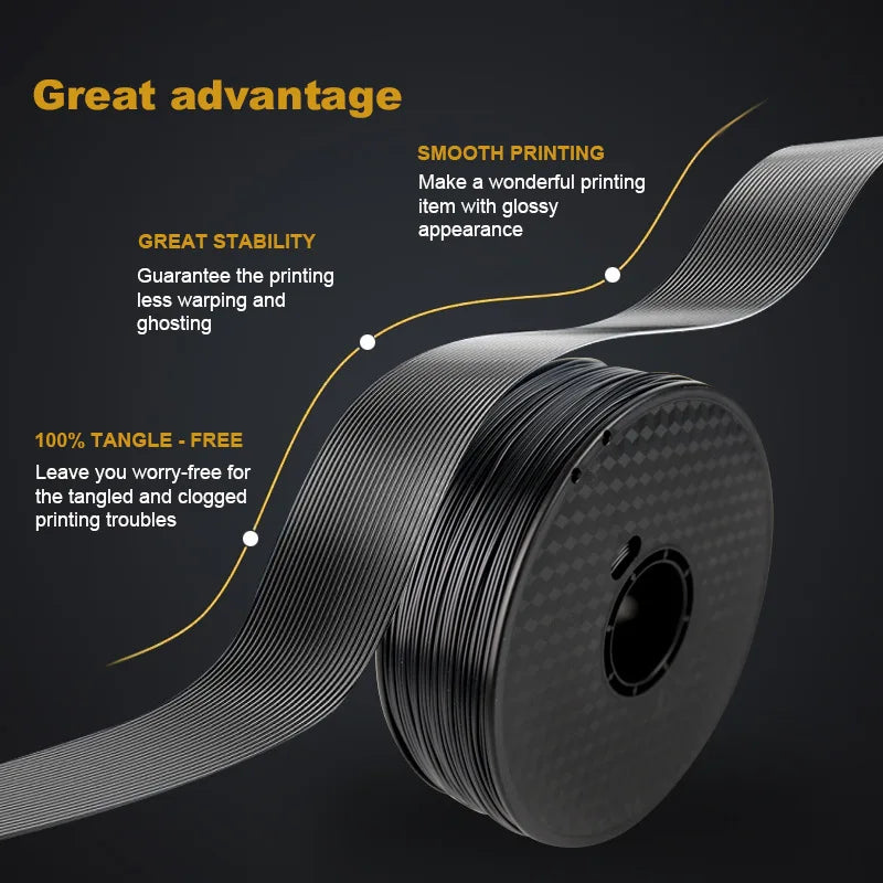 3D Printing JV 1.75mm Flexible TPU 3D Printing Filament No Bubble Non-toxic Sublimation 3D Printer Plastic Material TPU Filament 0.5KG/0.25KG