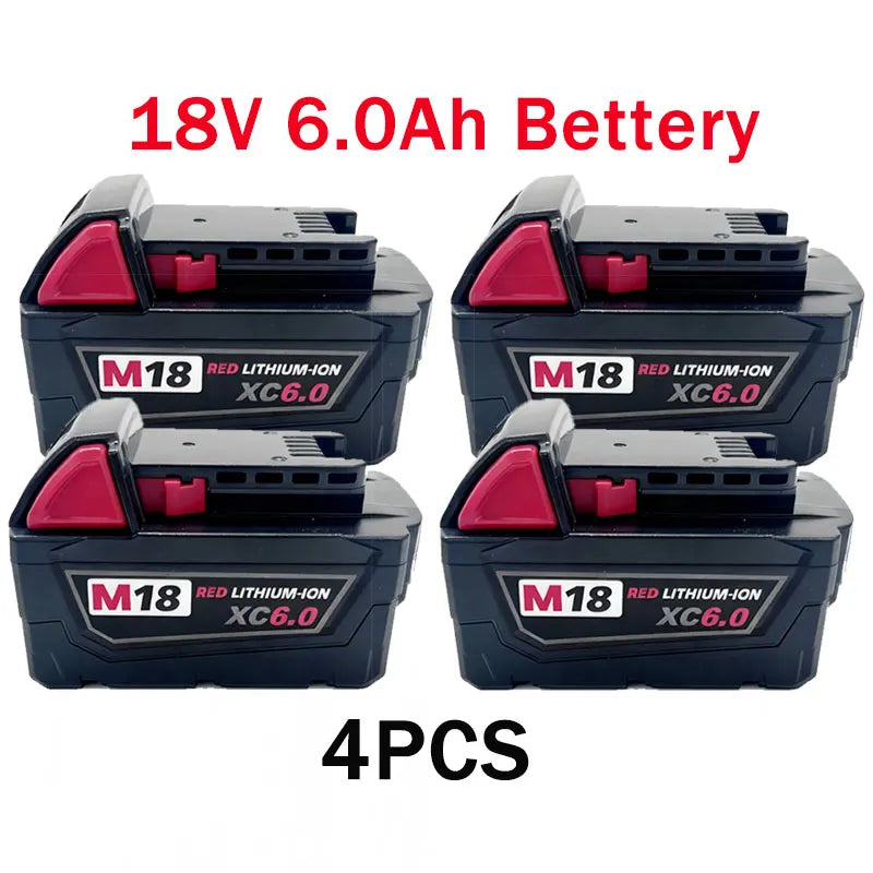 Milwaukee 18V TBW 6-inch mini–Chain Saw Mini Cordless Electric Saw Handheld Garden Logging Chainsaw Wood Cutting Power Tool For 18V Battery