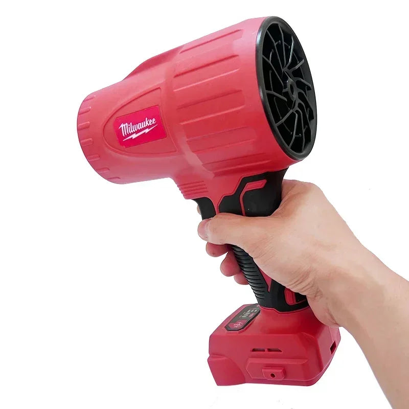 Milwaukee 18V Blower Turbo Fan 30000RPM Cordless Brushless Air  Handheld Violent Fan Dryer 20V 18V Rechargeable Dust Blowing Tool