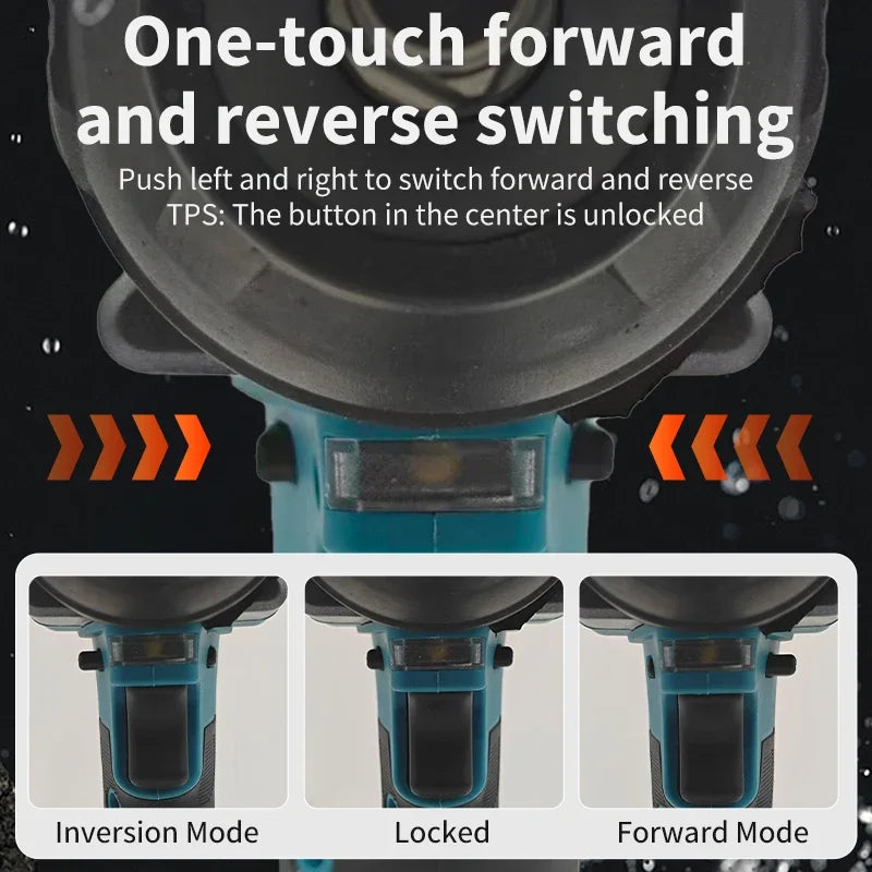 Makita DTW700 18V TBW Brushless Electric Wrench Cordless Drill Screwdriver Free Delivery Large Torque Power Tools Torque Wrench