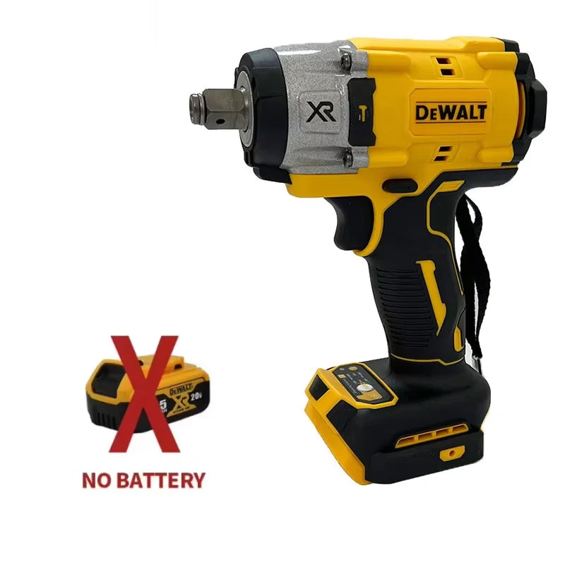 Dewalt 18V 20V Max 3250RPM Cordless Electric Wrench 205N.m Brushless Impact Wrench High Torque Power Repair Tool For Dewalt 20V Battery