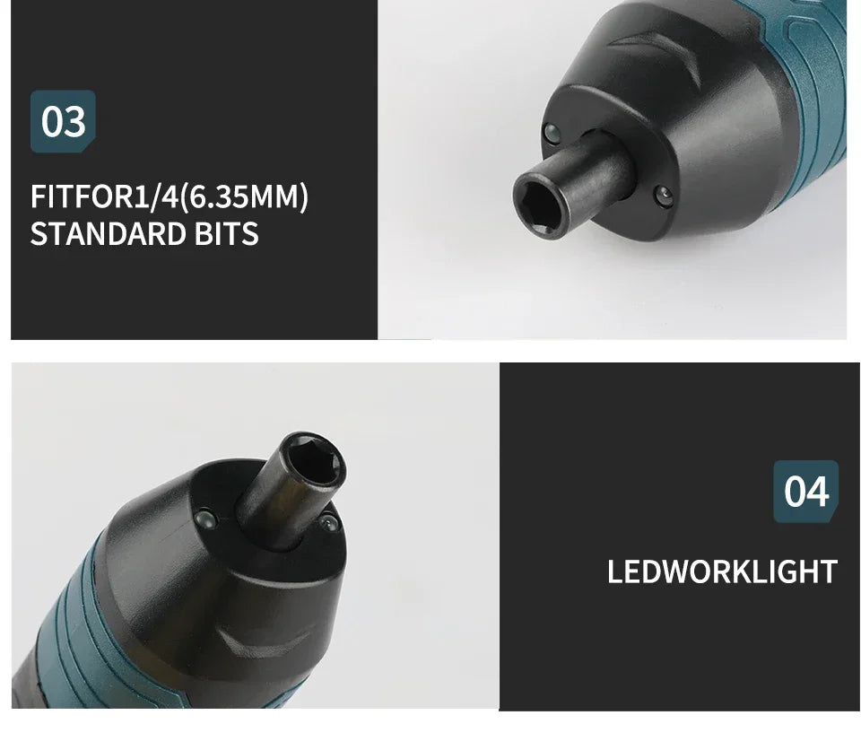 Makita 1300mah Cordless Electric Screwdriver Kit