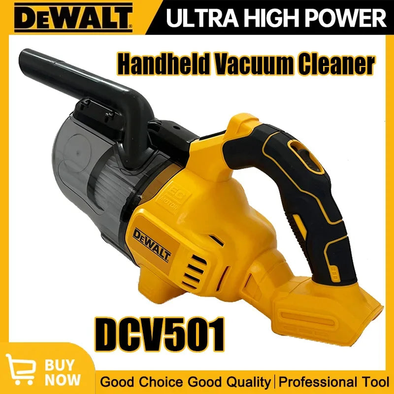 DEWALT DCV501 18V 20V Max Dry Handheld Vacuum Cleaner Portable Brushless Vehicle Mounted Floor Cleaner Household Power Tools FitHome Car Pet