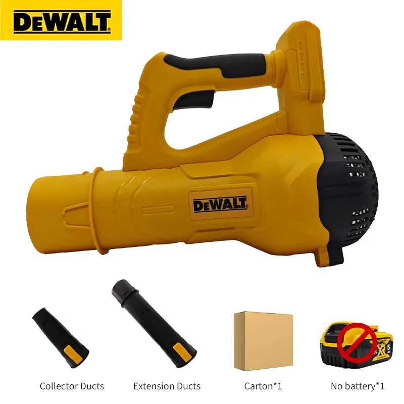 DEWALT 18V 20V Max 38000RPM Cordless Air Blower Brushless Handheld Leaf jet Turbo Blower Power Tool For DEWALT 20V Battery