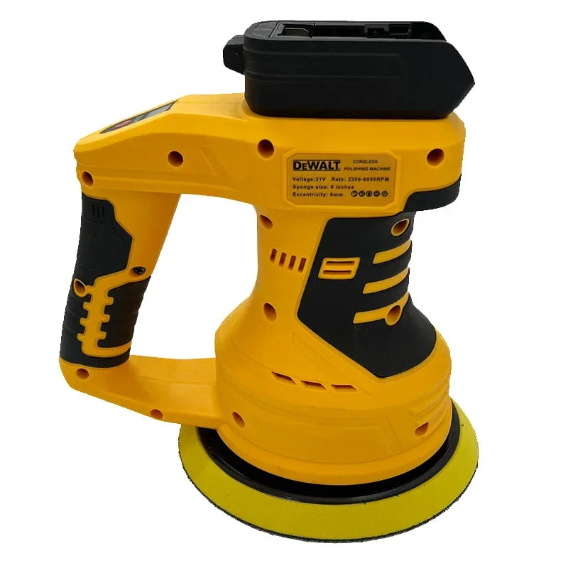 DEWALT 18V 20V Max 8 Gears Cordless Polisher Rechargeable Car Buffer Polisher Machine Electric Rotary Tool For 18V Battery