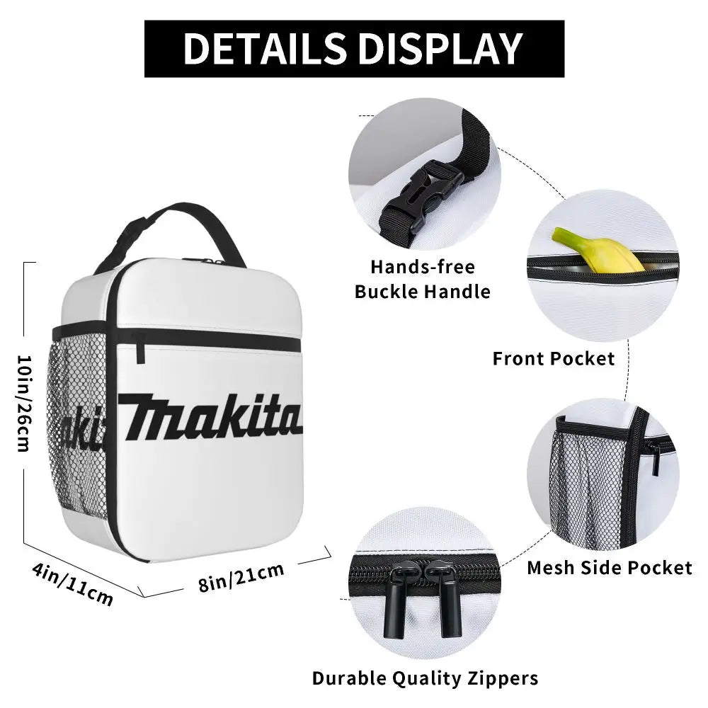 Makita lunch bag Picnic Storage Food Boxes Portable Container Cooler Thermal Lunch Box Tote