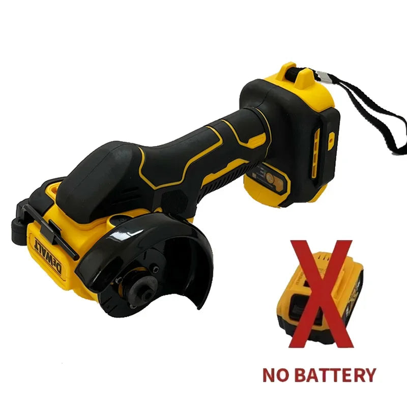 DEWALT 18V 20V Max Cordless Angle Grinder 3 Inch Mini Polishing Grinding Machine Electric Cutting Power Tools For 20V 18V Battery