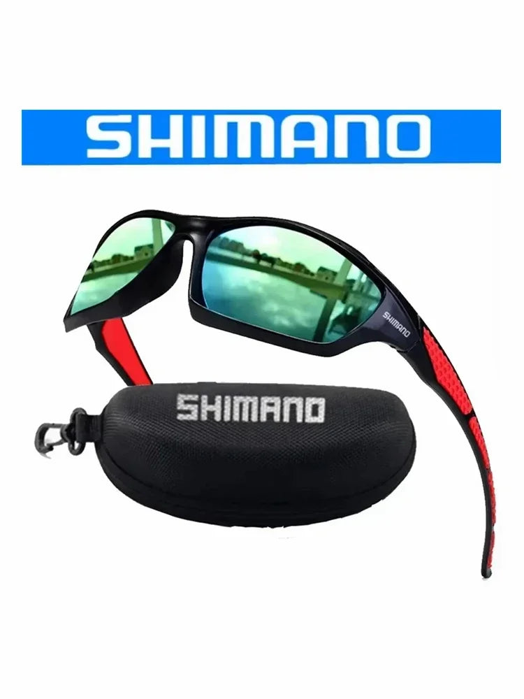 Shimano JV Men and Women Fishing Glasses, Outdoor Sports Sunglasses, Mountain and Road Cycling Glasses