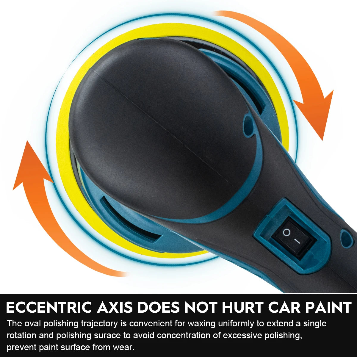 Makita Compatible 18V JV Gisam Brushless Car Polisher 6Gears Adjustment Wireless Car Polishing Machine Electric Polish Tool For Makita 18v Battery Pins