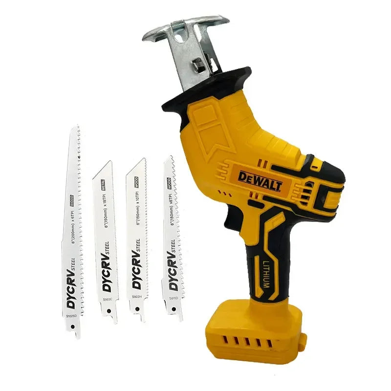 Dewalt 18V 20V Max 2800RPM Cordless Reciprocating Saw 20V Brushless Electric Saw Multifunctional Metal Wood Pipe Cutting Saw Power Tool