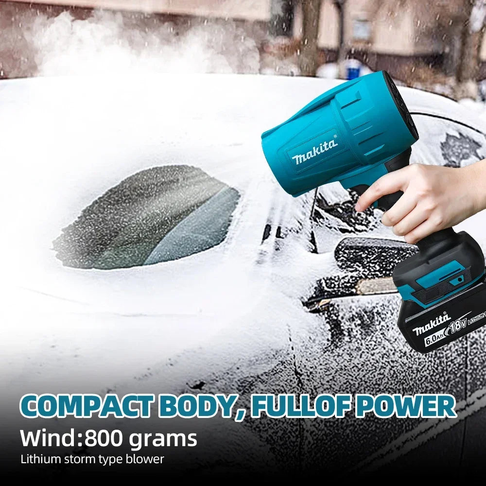 Makita UB102 18V Brushless Turbo Fan Blower Electric Handheld Jet Fan for Snow And Leaf Dust Blowing No Battery Included