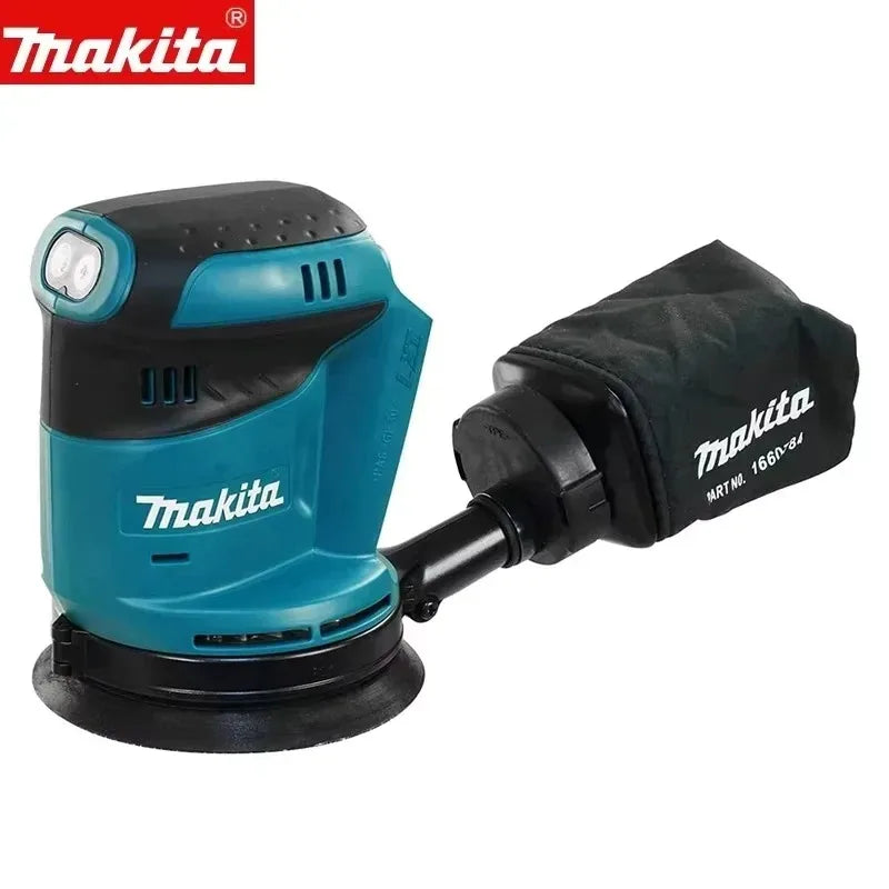 Makita 18V Brushless Cordless Rechargeable Disc Random Orbital Sander Woodworking Sanding Putty Polishing Bare Tool