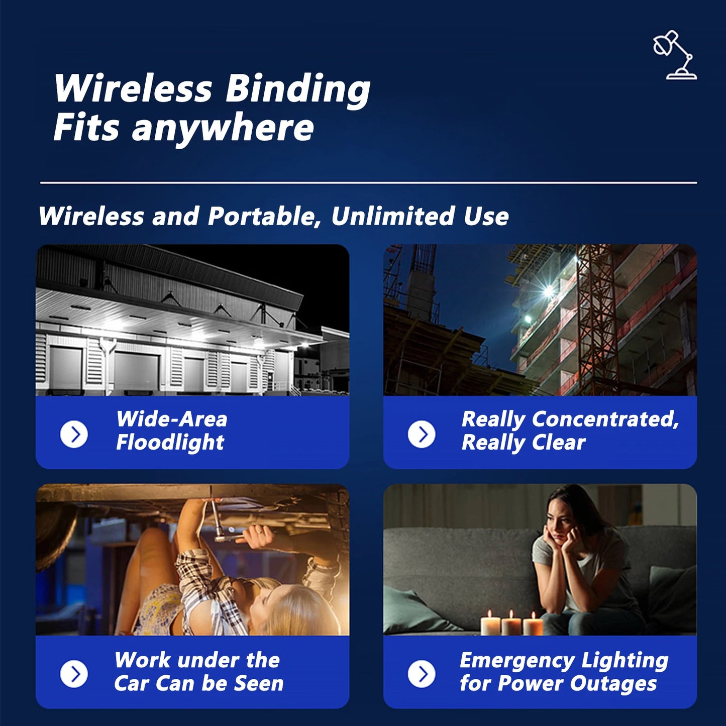 Makita Battery Compatible 14.4V-18V Li-ion Battery Lantern with 2x USB portsOutdoor Flashlight 4 Inch Cordless LED Work Light Camping Lamp Emergency Lighting