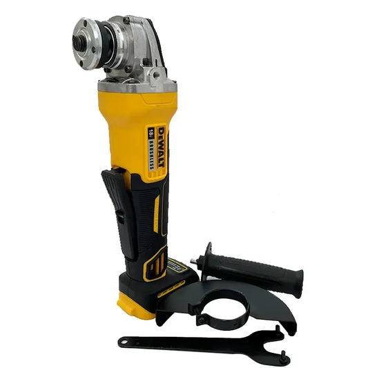 Dewalt 18V DCG406 125MM Brushless Angle Grinder 9000RPM Cordless Cutting Machine Impact Polisher Machine 20V Rechargeable Power Tool