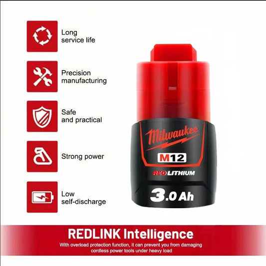 Milwaukee latest version m12 12V 3.0Ah battery