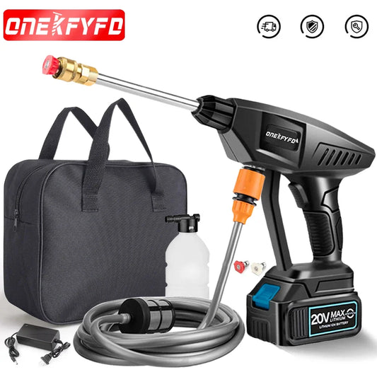 Makita Compatible 18V JV High Pressure Mini Washing Rechargeable Spray Water Gun Car Battery Washing Machine for Makita 18v Battery