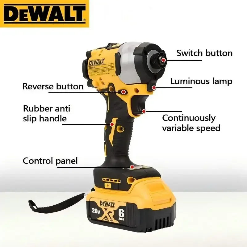 DeWalt 18V 20V Max DCD805 Drill and DCF850 Impact Driver with bag - Combo Kit
