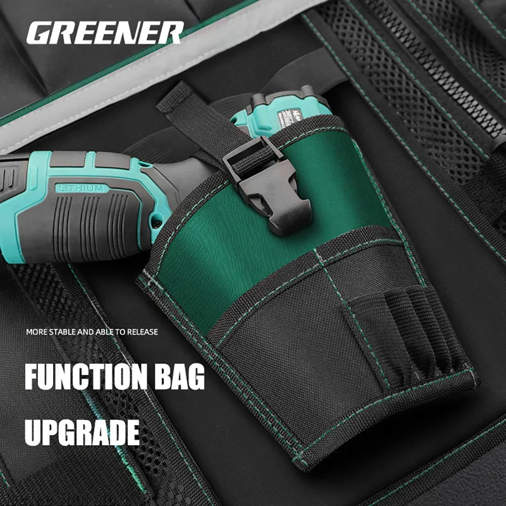 Greener Tool Vest – Lightweight, Breathable, and Built for the Job