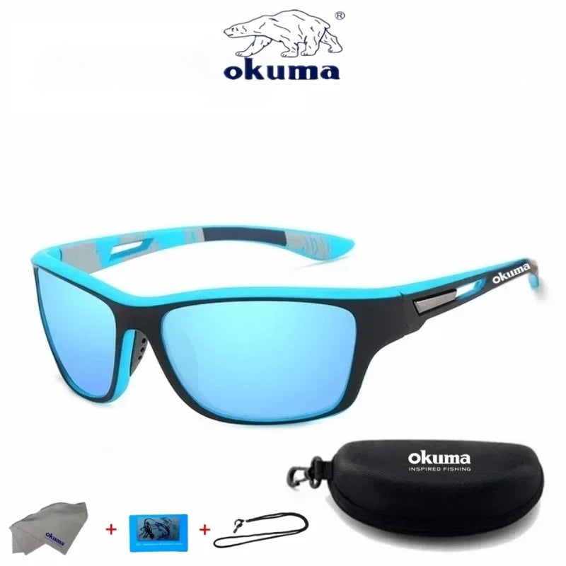 Okuma JV Fashion Polarized Glasses UV400, Comfortable to Wear, Clear Field of View, Suitable for Multiple Outdoor Activities