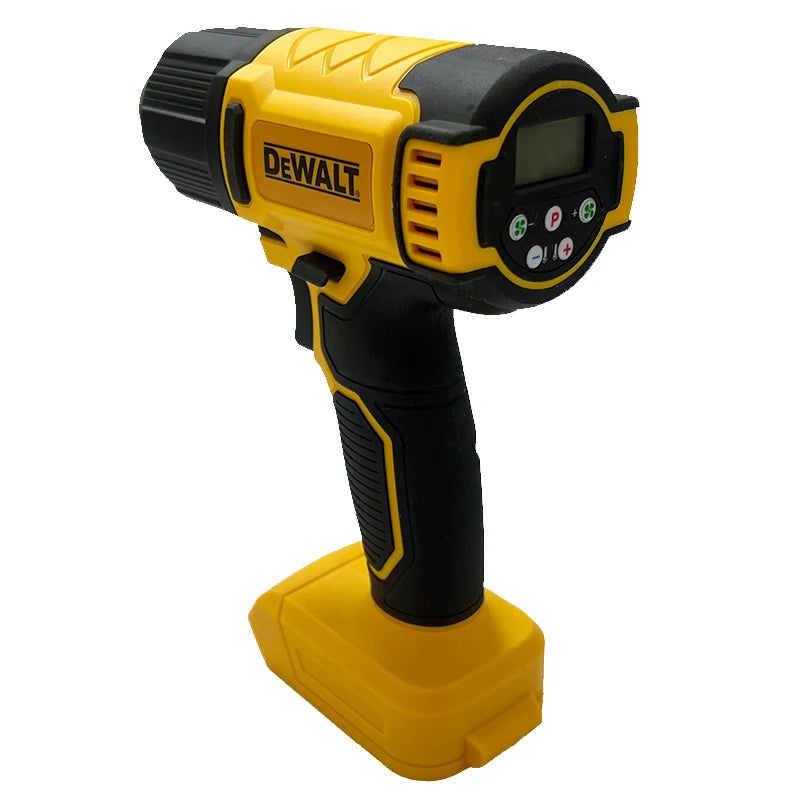 Dewalt 18V 20V Heat Gun Digital Display Electric Air Guns Cordless Heat Gun With 3 Nozzles Industrial Shrink Wrapping Hot Air Gun for 20V Battery