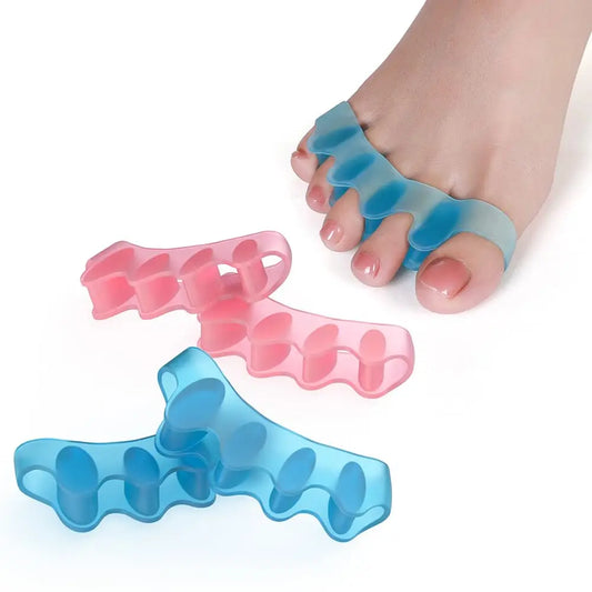 Silicone Toe Separator, Bunion Corrector Toe Spacers to Correct Bunions Toe Straightener Toe Stretcher Gel Toe Separators