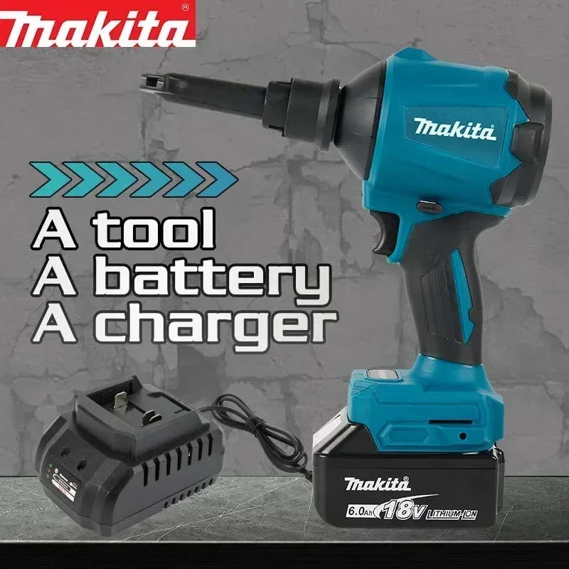 18V Makita DAS180Z Brushless Cordless Air Blower - Li-Ion Rechargeable Dust Blower Genuine LXT Series(No Battery)