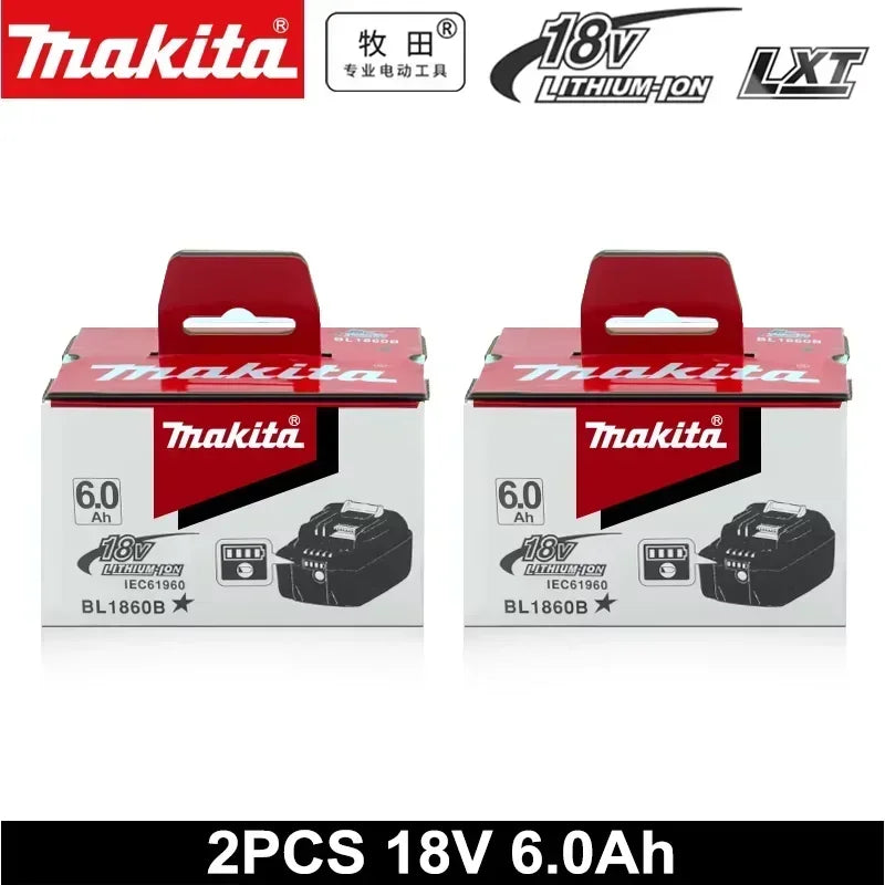 Makita Original 6.0Ah 18V battery TBW high-energy battery replaceable Makita BL1860B