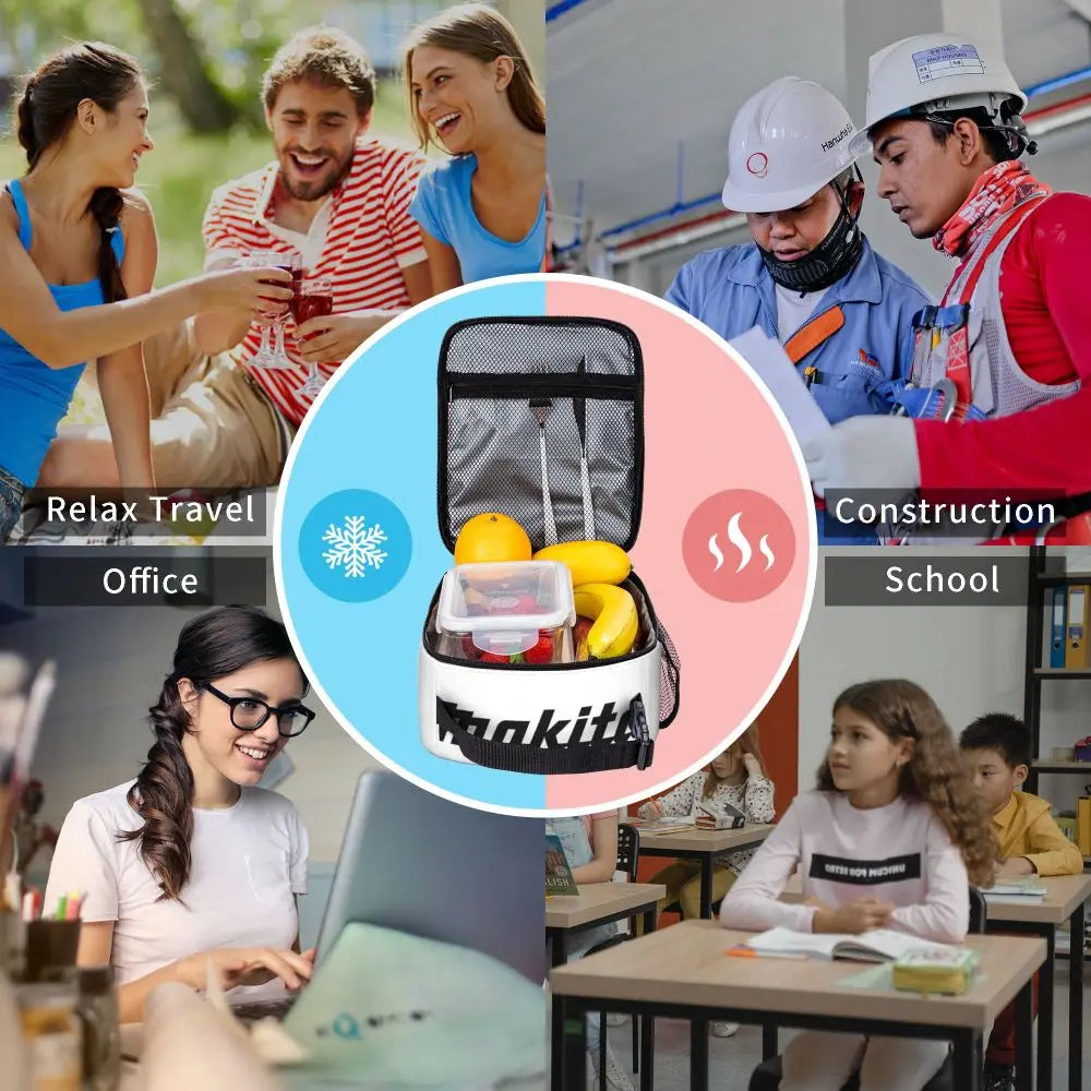 Makita lunch bag Picnic Storage Food Boxes Portable Container Cooler Thermal Lunch Box Tote