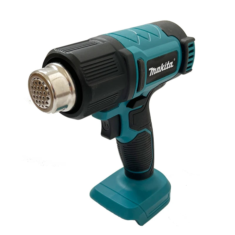 Makita 18V JV Digital Display Electric Air Guns Cordless Heat Gun 2 Nozzles Industrial Shrink Wrapping Hot Air Gun for 20V Battery