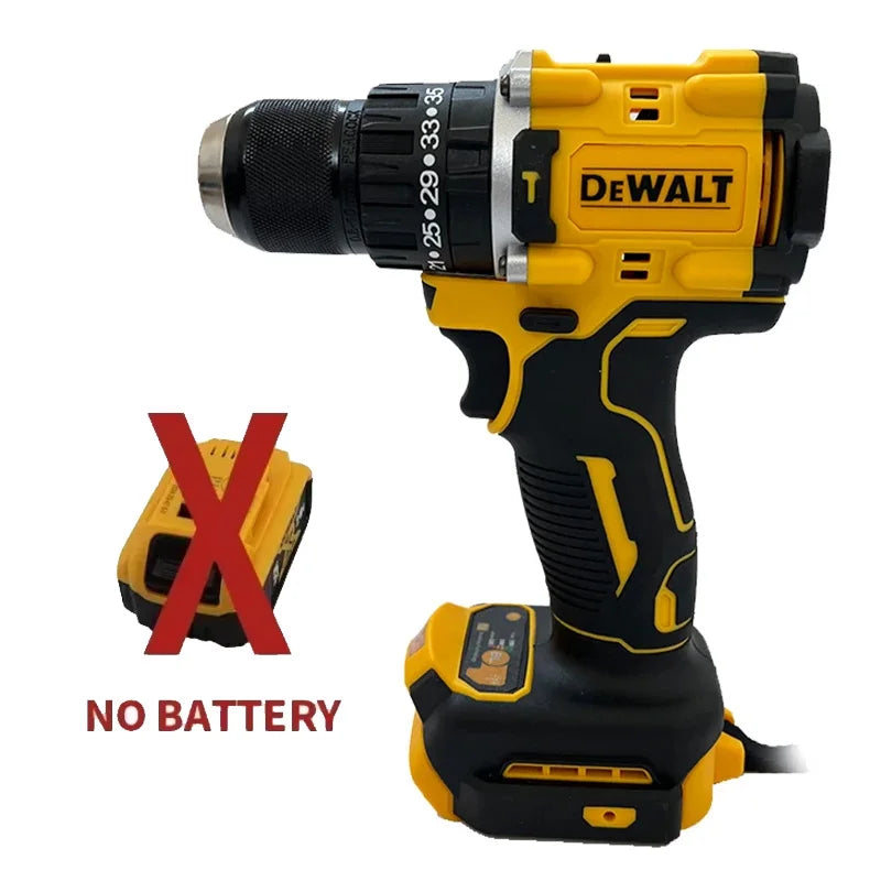 DEWALT 18V 20V Max DCD805 Brushless Impact Drill Cordless Electric Screwdriver Multi-Function Hand Drill 20V Power Tools