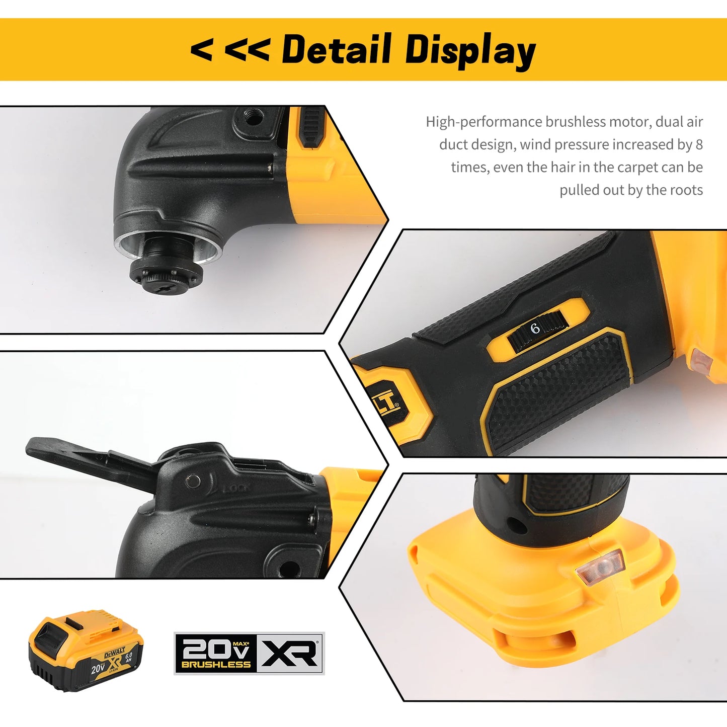 Dewalt 18V 20V MAX Brushless Oscillating Multi-Tool