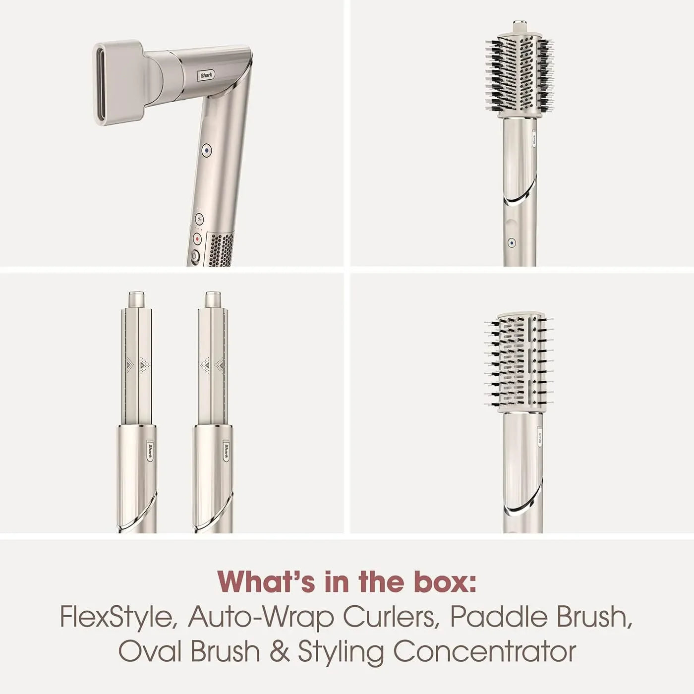 Shark Flexstyle HD430 Negative Ion Hair Dryer 5-in-1 Multi-function Automatic Hair Curler High-speed Hair Dryer