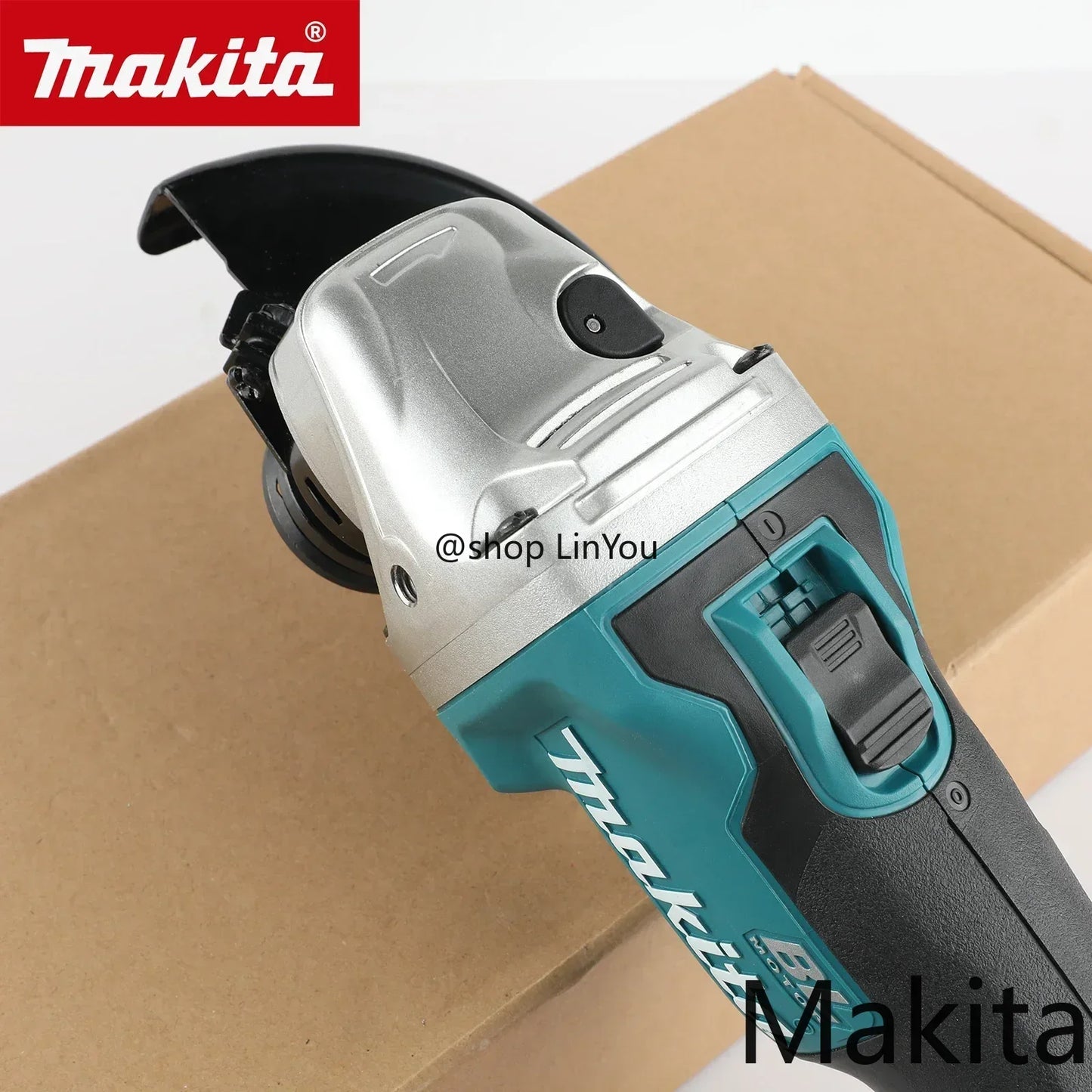 Makita DGA504 18V 125mm Brushless Lithium Battery Angle Grinder Rechargeable Cutting Machine Multi-functional All-in-one B