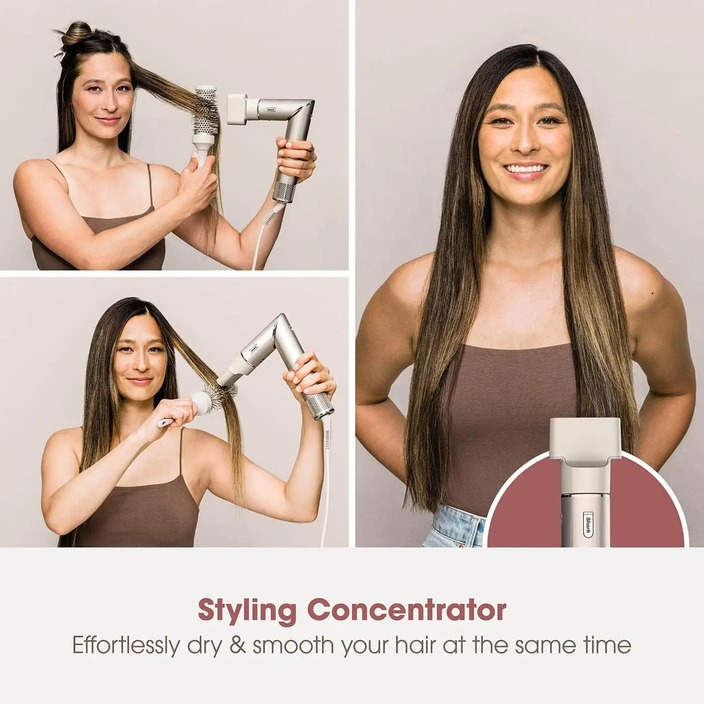 Shark Flexstyle HD430 Negative Ion Hair Dryer 5-in-1 Multi-function Automatic Hair Curler High-speed Hair Dryer