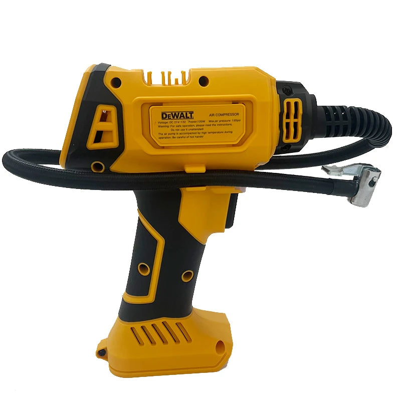 Dewalt 12V 18V 20V Max Air Compressor Automatic Tire Inflator Cordless Rechargeable Handheld Electric Pump with Digital Pressure Gauge for Car