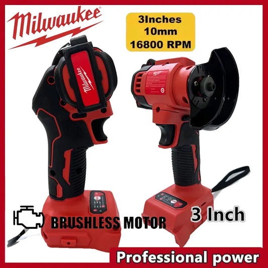 Milwaukee 18v 75mm 3 Inch Cordless Angle Grinder - Diamond cutter