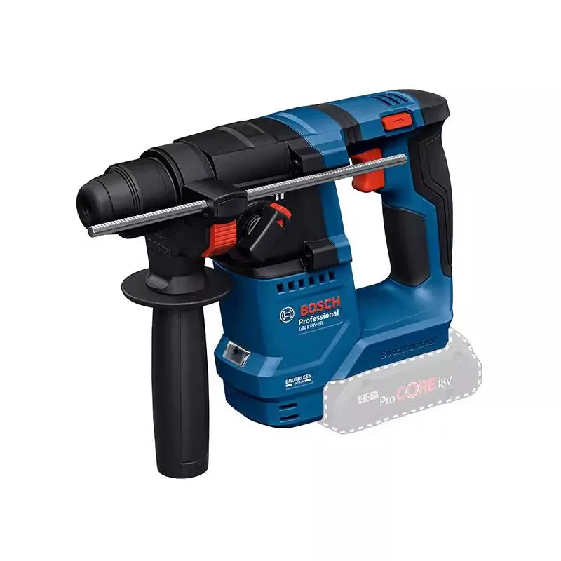 Bosch GBH 18V-18 Cordless Rotary Hammer 1.5J Impact Drill Hammer SDS PLUS Professional 18V Brushless Power Tools