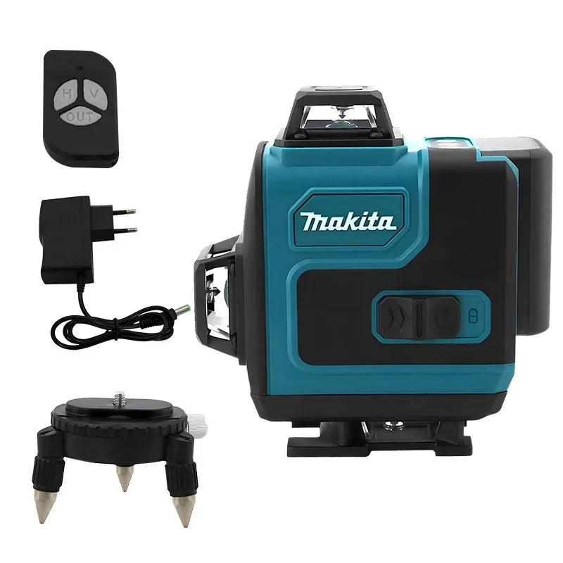 Makita 16 Lines Horizontal Vertical Laser Level Full kit with remote control