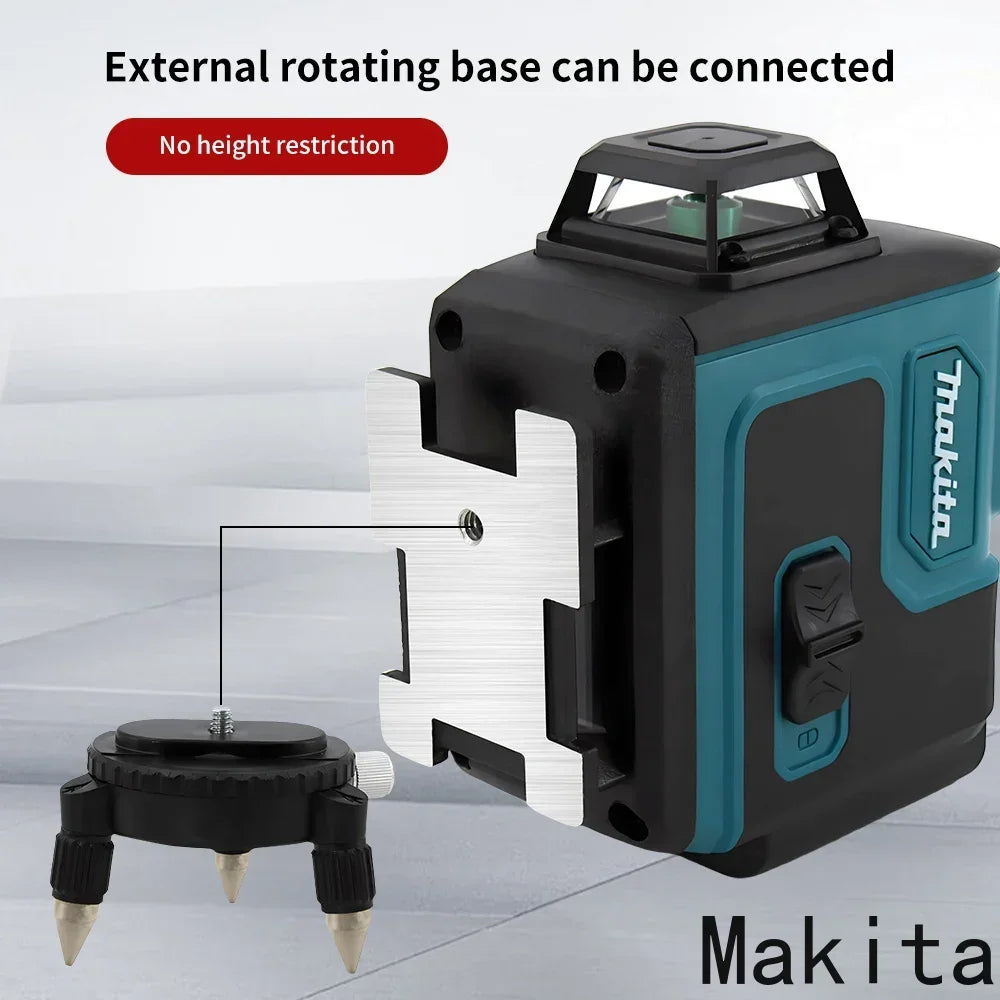 Makita 16 Lines Horizontal Vertical Laser Level Full kit with remote control